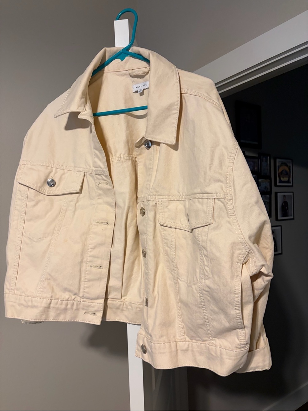 Neutral Cream Ladies Lightweight Jacket XL
